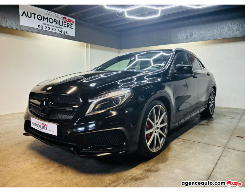 Gebrauchtwagenkauf, Günstige Gebrauchtwagen | Automobilienagentur Mercedes Classe GLA GLA 45 AMG 4-matic SPEEDSHIFT 360 CV Noir Jahr 2015 Automatique Essence