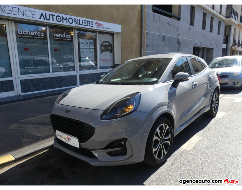 Gebrauchtwagenkauf, Günstige Gebrauchtwagen | Automobilienagentur Ford Puma II 1.0 ECOBOOST 125 MHEV ST-LINE Gris Jahr 2020 Manuelle Hybride