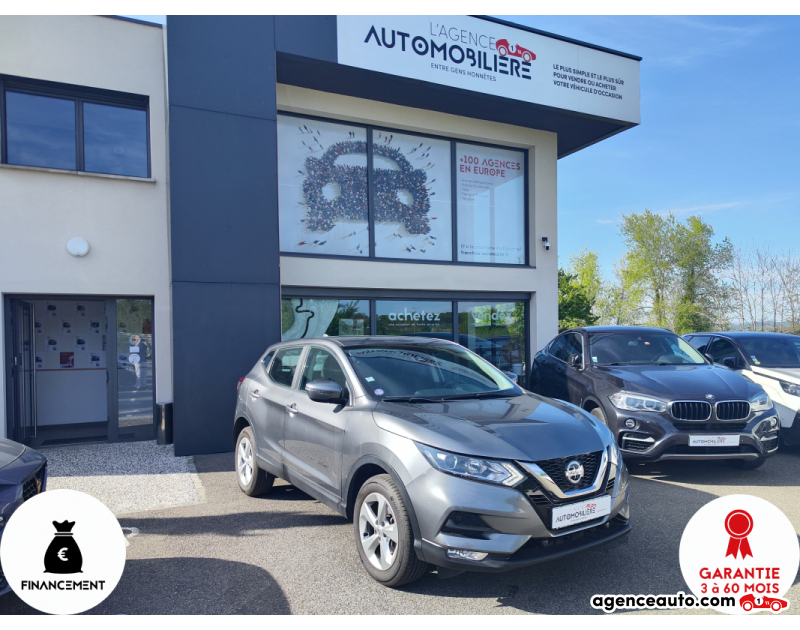 Gebrauchtwagenkauf, Günstige Gebrauchtwagen | Automobilienagentur Nissan Qashqai 1.3 DIG-T 140 cv ACENTA Gris Jahr 2019 Manuelle Essence
