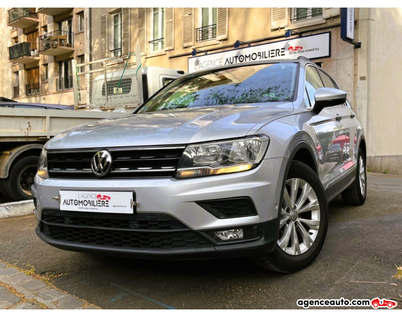 Achat voiture occasion, Auto occasion pas cher | Agence Auto Volkswagen Tiguan II 2.0 TDI 150 BLUEMOTION TECHNOLOGY CONFORTLINE BUSINESS DSG7 *2EME MAIN, ACC, SIDE  & LANE ASSIST* Argent Année 2020 Automatique Diesel