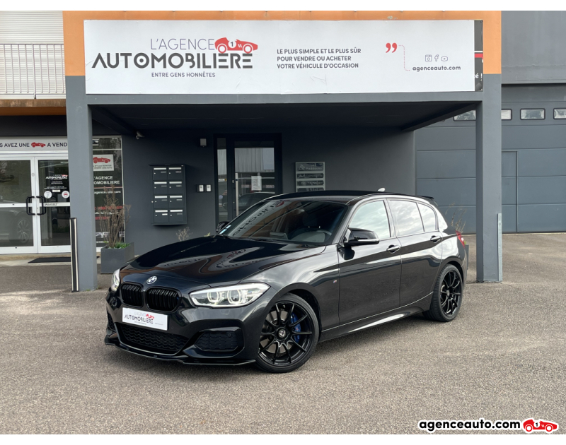 Compra de Coches Usados, Coches Usados Baratos %'|'% Agence Auto Bmw Série 1 140i 3.0i 340cv - Propulsion/Sièges chauffants/Radar AV-AR Noir Año 2017 Automatique Essence