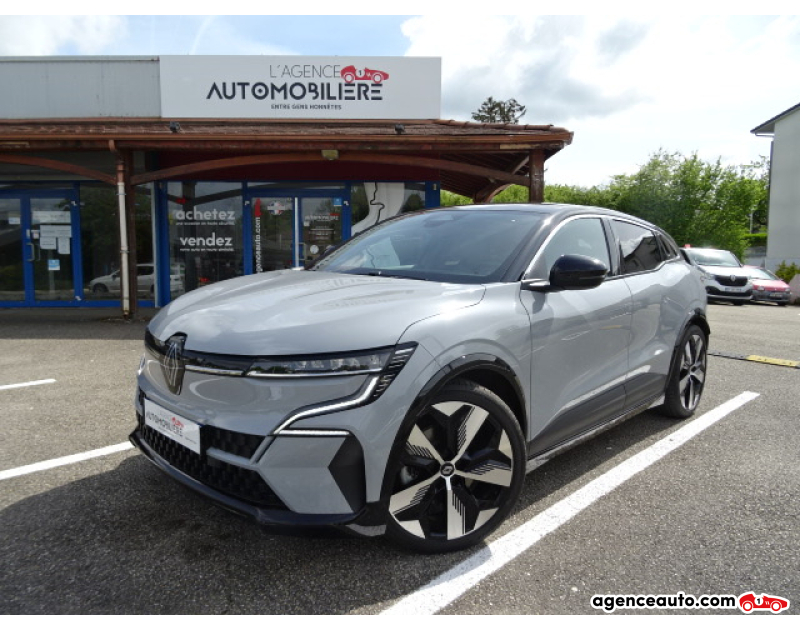 Achat voiture occasion, Auto occasion pas cher | Agence Auto Renault Megane V E-TECH EV60 220 OPTIMUM CHARGE TECHNO 60 KWH Gris Année 2022 Automatique Électrique
