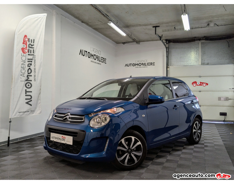 Gebrauchtwagenkauf, Günstige Gebrauchtwagen | Automobilienagentur Citroen C1 II 1.0 VTI 72 S&S 4CV SHINE 5P Bleu Jahr 2021 Manuelle Essence