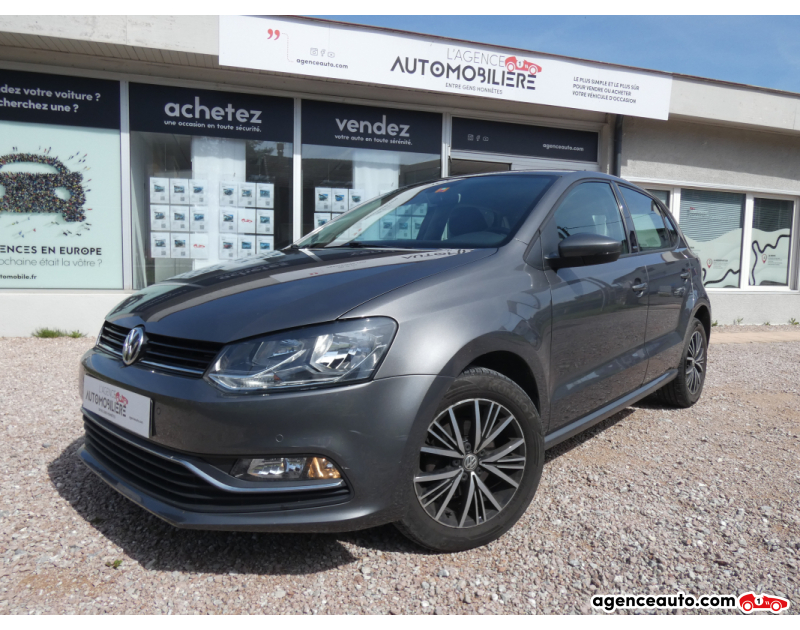 Gebrauchtwagenkauf, Günstige Gebrauchtwagen | Automobilienagentur Volkswagen Polo 1.2 TSI 90 BlueMotion Technology Allstar 5p Noir Jahr 2016 Manuelle Essence