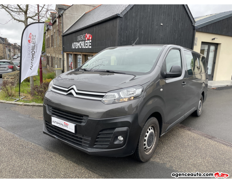 Achat voiture occasion, Auto occasion pas cher | Agence Auto Citroen Jumpy COMBI XL BLUEHDI 120 CH CONFORT 9 PLACES Gris Année 2020 Manuelle Diesel