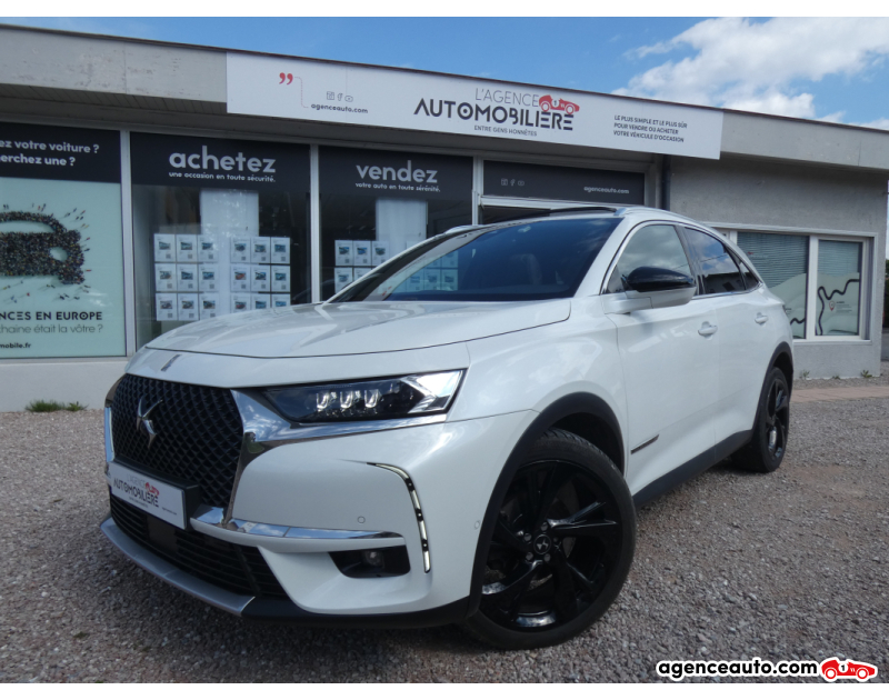 Achat voiture occasion, Auto occasion pas cher | Agence Auto DS DS7 CROSSBACK 2.0 BlueHDi 180 CH OPERA Blanc Année 2018 Automatique Diesel