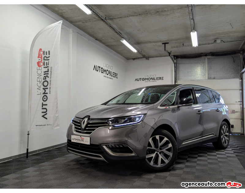 Gebrauchtwagenkauf, Günstige Gebrauchtwagen | Automobilienagentur Renault Espace V 1.6 DCI 160 ENERGY INTENS EDC 7PL Gris Jahr 2018 Automatique Diesel