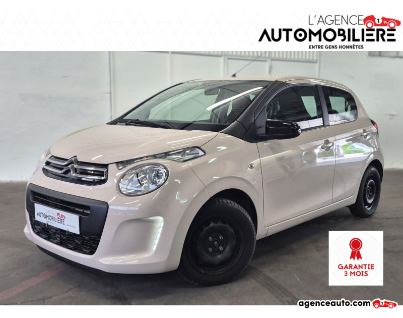 Acquisto Auto Usate, Auto Usate Economiche | Agenzia Automobiliare Citroen C1 1.0 VTI 70 FEEL Beige Anno 2020 Manuelle Essence