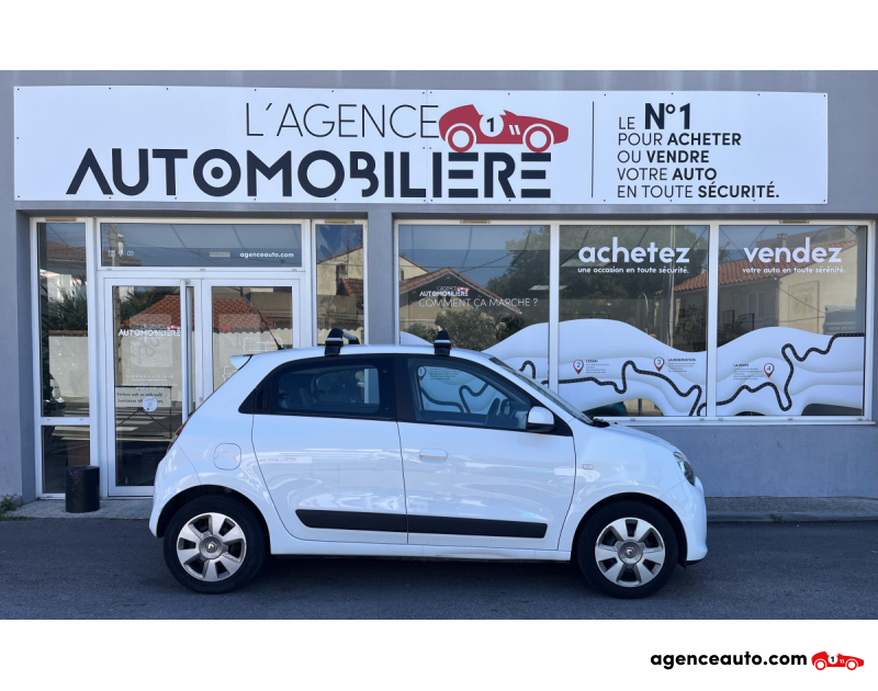 Achat voiture occasion, Auto occasion pas cher | Agence Auto Renault Twingo 0.9 TCe ENERGY LIMITED 90 CV Blanc Année 2017 Automatique Essence