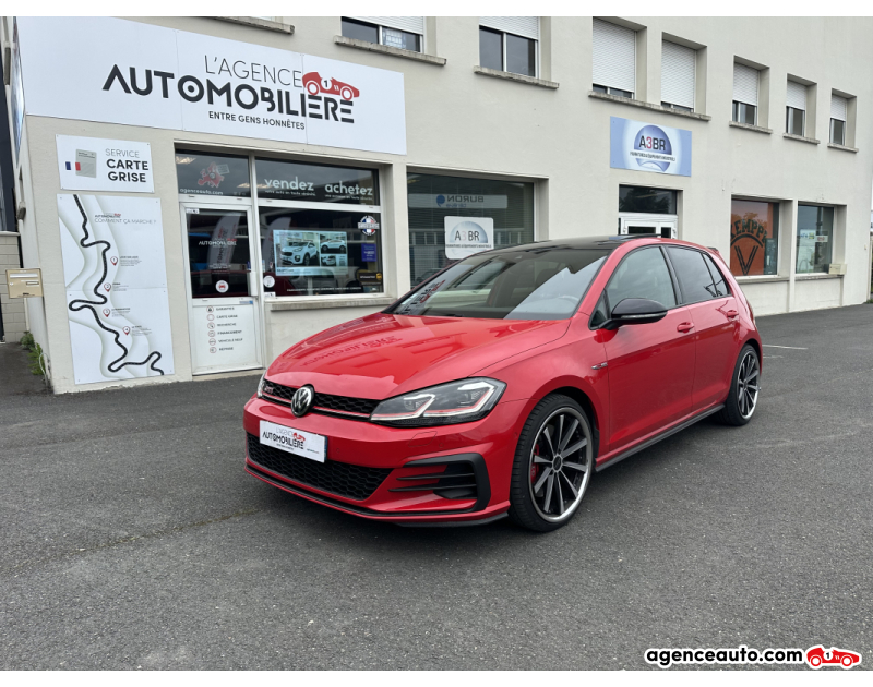 Achat voiture occasion, Auto occasion pas cher | Agence Auto Volkswagen Golf VII 2.0 TSI 245Ch Technology GTI Performance - ORIGINE ALLEMAGNE Rouge Année 2017 Automatique Essence