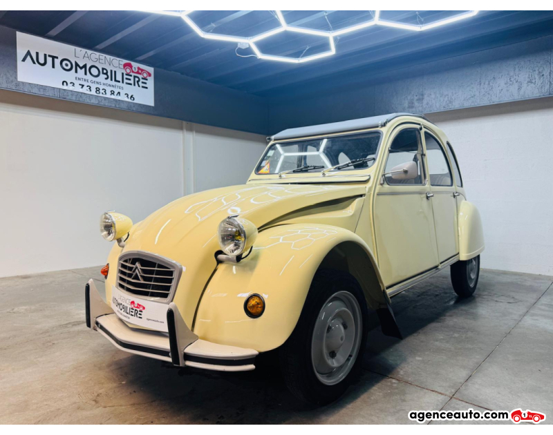 Aankoop Gebruikte Auto, Goedkope Gebruikte Auto | Agence Auto Citroen 2CV 4  SPECIAL Beige Jaar 1979 Manuelle Essence