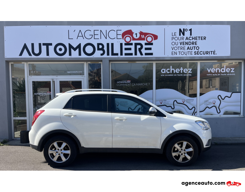 Compra de Carros Usados, Carros Usados Baratos | Auto Immo Ssangyong Korando 2.0 e-XDi 175 CV LUXE Blanc Ano 2011 Manuelle Diesel