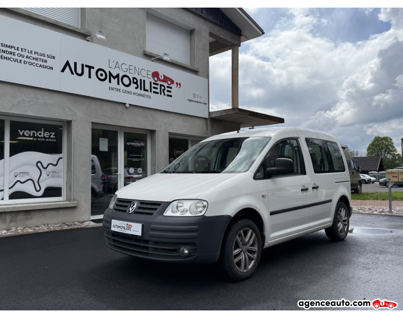 Achat voiture occasion, Auto occasion pas cher | Agence Auto Volkswagen Caddy Life 2.0 i EcoFuel Combi 109 cv Blanc Année 2008 Manuelle CNG