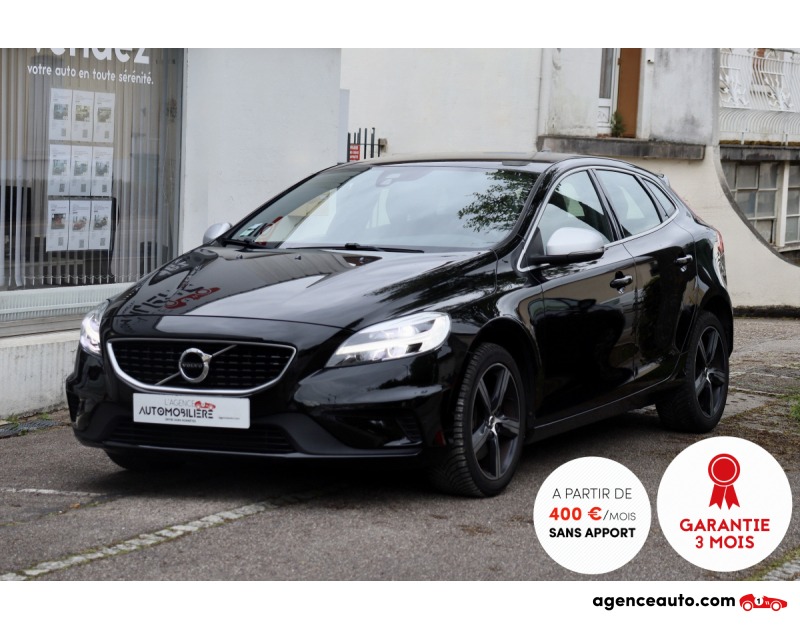 Acquisto Auto Usate, Auto Usate Economiche | Agenzia Automobiliare Volvo V40 T3 1.5 Ti 152 R-Design Geartronic 6 (Bluetooth, GPS, Limiteur&Régulateur...) Noir Anno 2018 Automatique Essence
