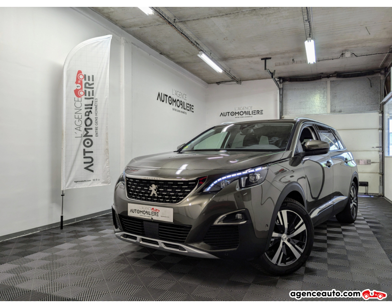 Compra de Coches Usados, Coches Usados Baratos %'|'% Agence Auto Peugeot 5008 II 1.5 BLUEHDI 130 S&S ALLURE BUSINESS EAT8 Vert Año 2019 Automatique Diesel