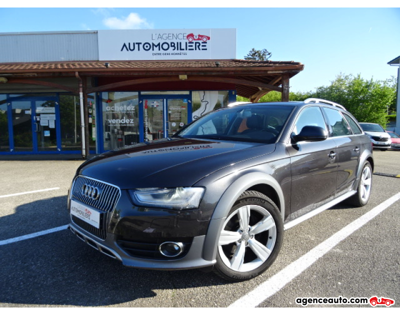 Aankoop Gebruikte Auto, Goedkope Gebruikte Auto | Agence Auto Audi A4 Allroad IV (2) AVANT 3.0 V6 TDI 245 AMBITION LUXE QUATTRO S TRONIC Noir Jaar 2012 Automatique Diesel