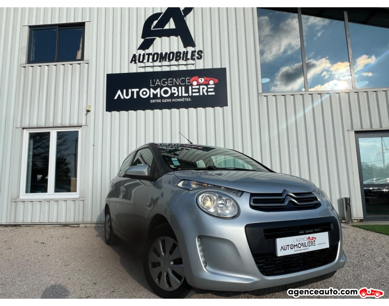 Compra de Carros Usados, Carros Usados Baratos | Auto Immo Citroen C1 5 Portes 1.0 VTi 12V 72 cv Feel Gris Ano 2018 Manuelle Essence