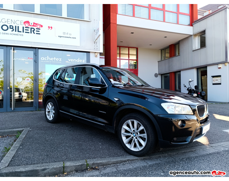 Achat voiture occasion, Auto occasion pas cher | Agence Auto Bmw X3 (F25) 20d xDrive 2.0d 16V 184 cv BVA LUXE Noir Année 2011 Automatique Diesel