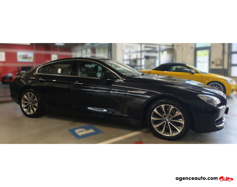 Achat voiture occasion, Auto occasion pas cher | Agence Auto Bmw Série 6 449ch Grand Coupé garantie 12 mois Noir Année 2013 Automatique Essence