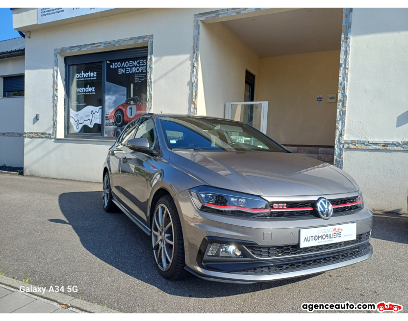 Achat voiture occasion, Auto occasion pas cher | Agence Auto Volkswagen Polo 2.0 TSI 200ch GTI DSG6 Gris Année 2019 Automatique Essence