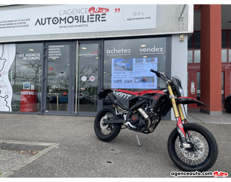 Acquisto Auto Usate, Auto Usate Economiche | Agenzia Automobiliare Vent Derapage Moto Supermotard Vent 125 cc DERAPAGE Noir Anno 2023 Manuelle Essence