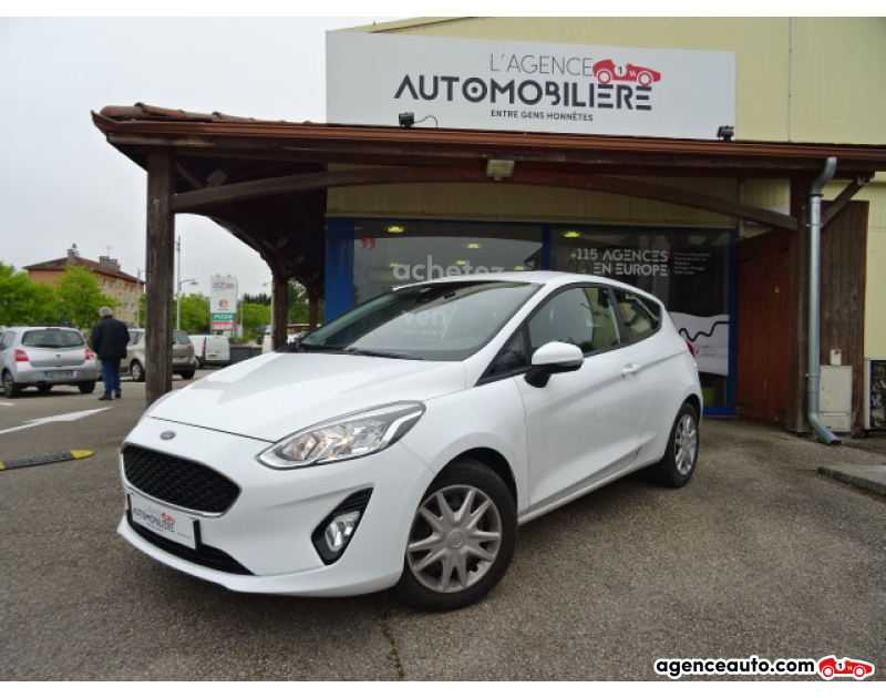 Achat voiture occasion, Auto occasion pas cher | Agence Auto Ford Fiesta VI AFFAIRES 1.0 ECOBOOST 95 CH BUSINESS Blanc Année 2020 Manuelle Essence
