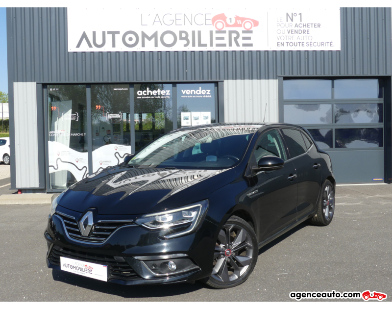 Achat voiture occasion, Auto occasion pas cher | Agence Auto Renault Megane 1.6 DCI 130 CV AKAJU Noir Année 2017 Manuelle Diesel