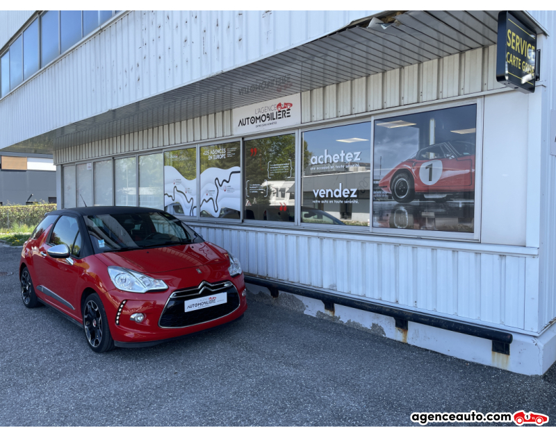 Aankoop Gebruikte Auto, Goedkope Gebruikte Auto | Agence Auto Citroen DS3 1.6 THP 156 CV Sport Chic BVM6 - Garantie 12 Mois Rouge Jaar 2010 Manuelle Essence