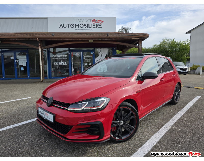 Acquisto Auto Usate, Auto Usate Economiche | Agenzia Automobiliare Volkswagen Golf VII (2) 2.0 TSI 245 GTI PERFORMANCE DSG7 5P TOIT OUVRANT Rouge Anno 2019 Automatique Essence