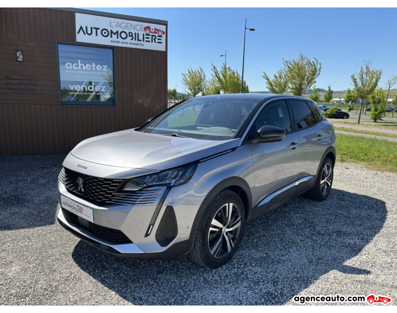 Compra de Coches Usados, Coches Usados Baratos %'|'% Agence Auto Peugeot 3008 II Phase 2 1.5 BlueHDi EAT8 Allure PACK S&S 130 cv Boîte auto Gris Año 2023 Automatique Diesel