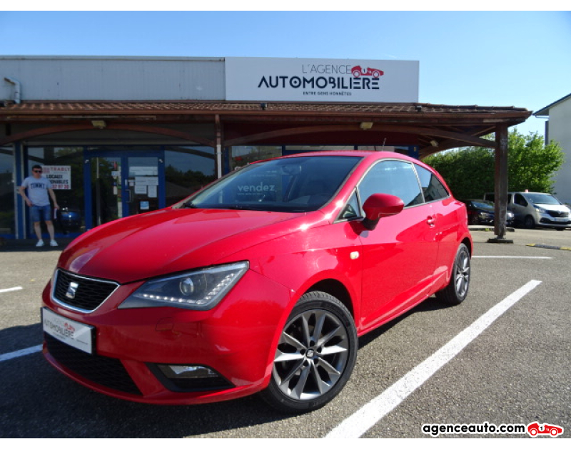 Achat voiture occasion, Auto occasion pas cher | Agence Auto Seat Ibiza IV (2) 1.6 TDI 90 I-TECH PLUS Rouge Année 2015 Manuelle Diesel