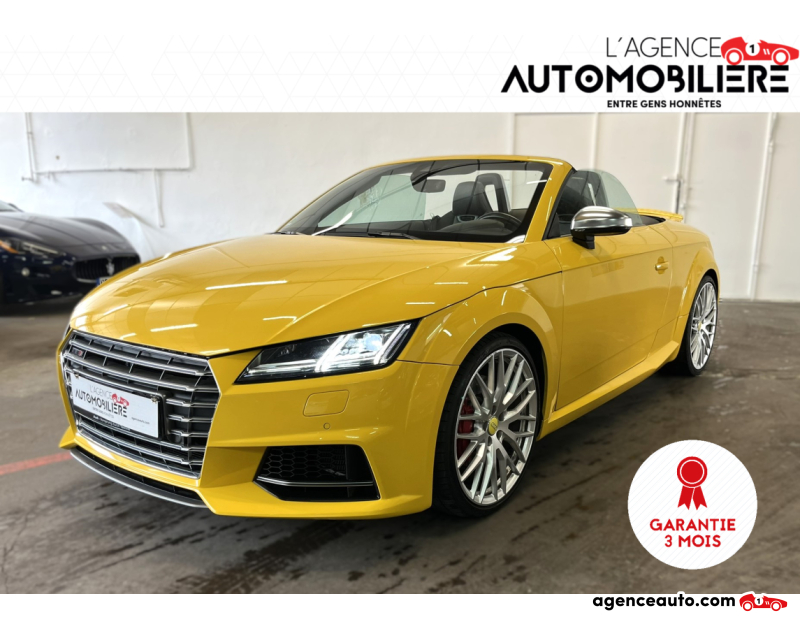 Acquisto Auto Usate, Auto Usate Economiche | Agenzia Automobiliare Audi TTS Roadster 2.0 TFSI 310ch quattro S tronic 6 Jaune Anno 2015 Automatique Essence