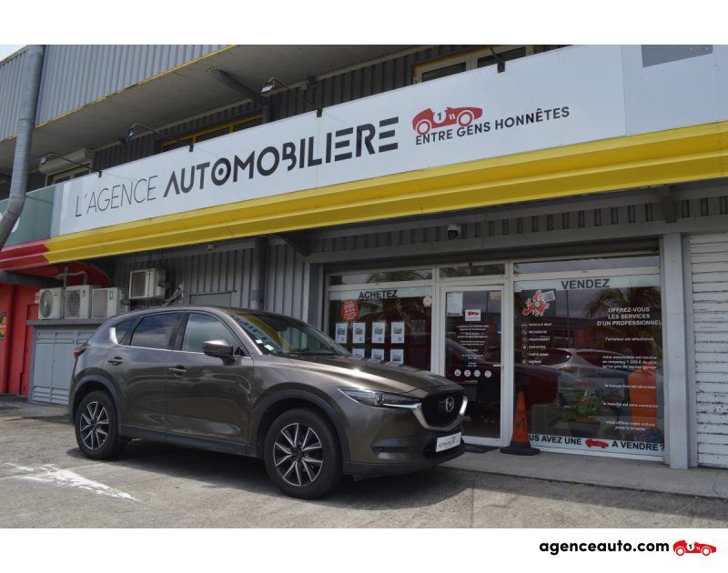 Compra de Coches Usados, Coches Usados Baratos %'|'% Agence Auto Mazda CX-5 2.0 SKYACTIV-G 165 Sélection 4x4 BVA Gris Año 2018 Automatique Essence