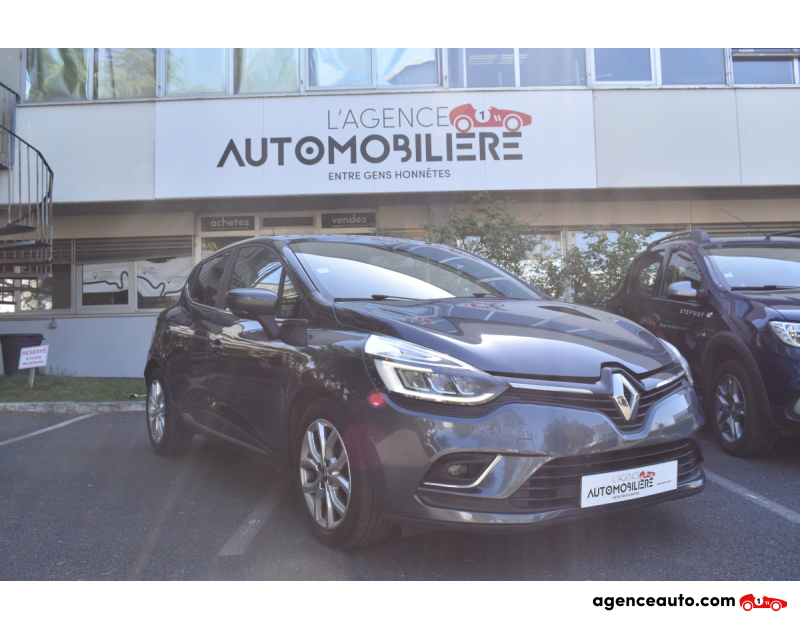 Achat voiture occasion, Auto occasion pas cher | Agence Auto Renault Clio IV INTENS Phase 2 1.5 dCi  90 cv Eligible GARANTIE 60 mois Gris Année 2019 Manuelle Diesel