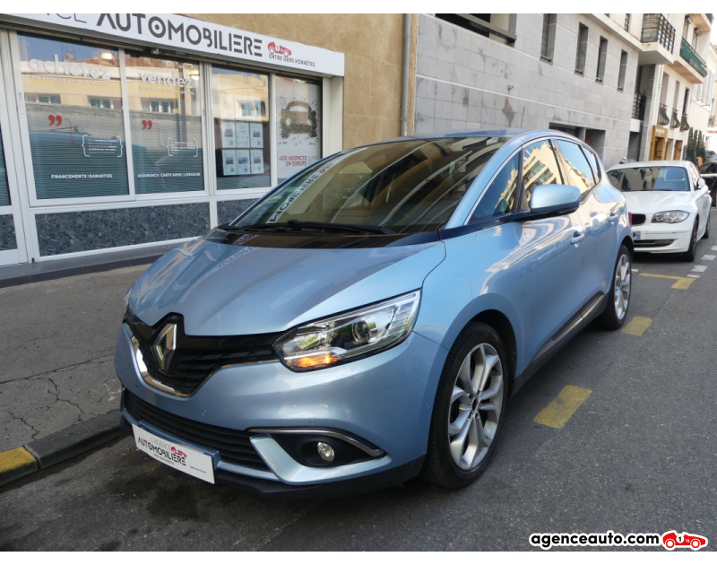 Achat voiture occasion, Auto occasion pas cher | Agence Auto Renault Scenic 1.5 DCI 110 ENERGY BUSINESS Bleu Année 2018 Manuelle Diesel