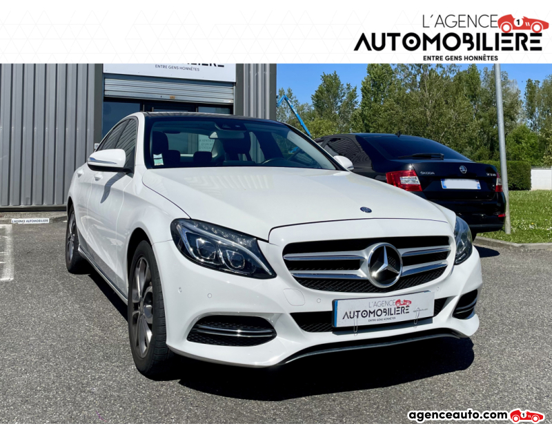 Compra de Carros Usados, Carros Usados Baratos | Auto Immo Mercedes Classe C 220 CDi 2.1 BlueTEC 170 cv BVM6 Avantgarde - Toit ouvrant Blanc Ano 2014 Manuelle Diesel