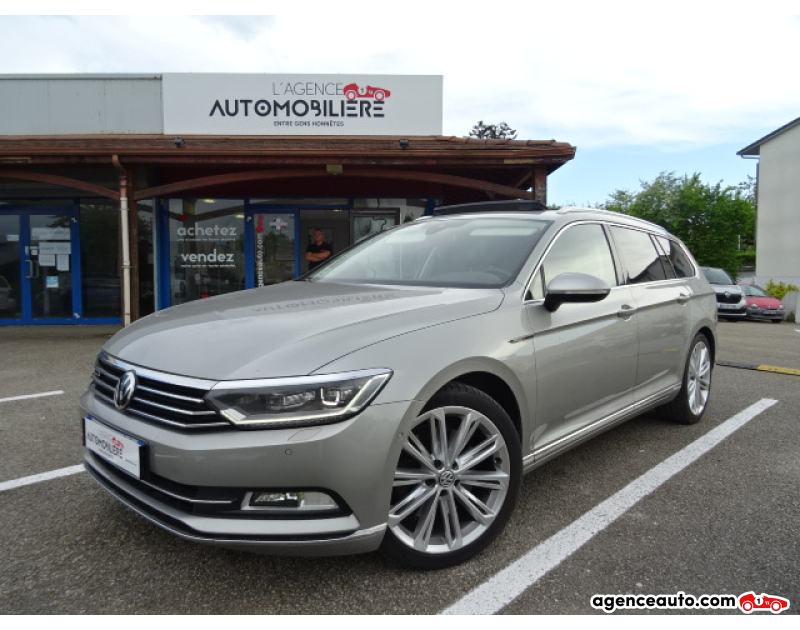 Acquisto Auto Usate, Auto Usate Economiche | Agenzia Automobiliare Volkswagen Passat SW VIII 2.0 TDI 240 BLUEMOTION TECHNOLOGY CARAT EDITION 4MOTION DSG7 Gris Anno 2016 Automatique Diesel