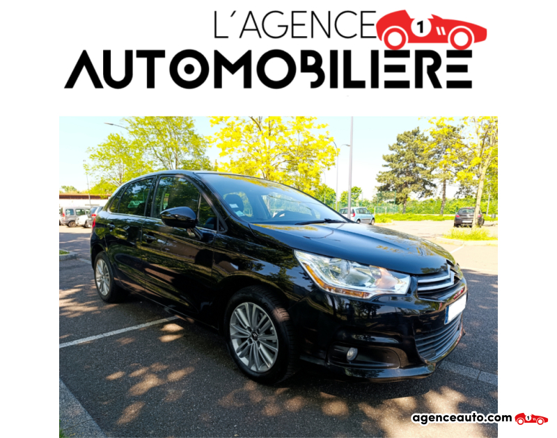 Gebrauchtwagenkauf, Günstige Gebrauchtwagen | Automobilienagentur Citroen C4 II 1.6 VTi 16V 120 cv CONFORT Noir Jahr 2012 Manuelle Essence