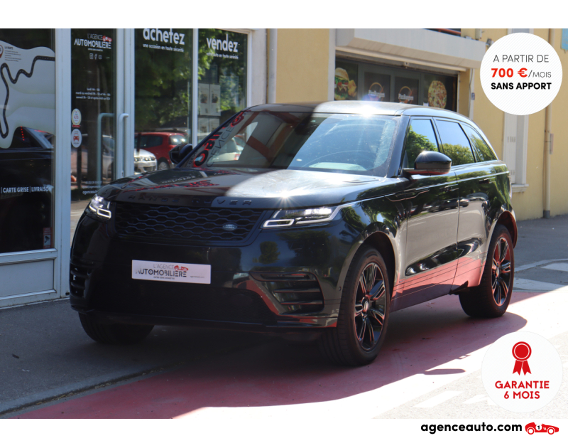 Achat voiture occasion, Auto occasion pas cher | Agence Auto Land Rover Range Rover Velar TD4 2.0 180 R-Dynamic 4WD BVA (Meridian, Sièges élec/chauf/ventil) Noir Année 2017 Automatique Diesel