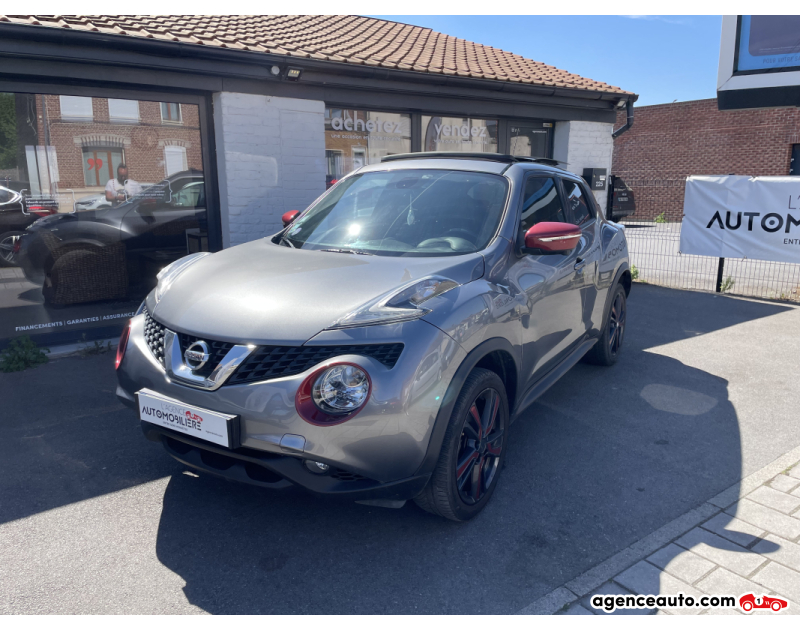 Achat voiture occasion, Auto occasion pas cher | Agence Auto Nissan Juke (2) 1.2 DIG-T 115 RED TOUCH Gris Année 2016 Manuelle Essence