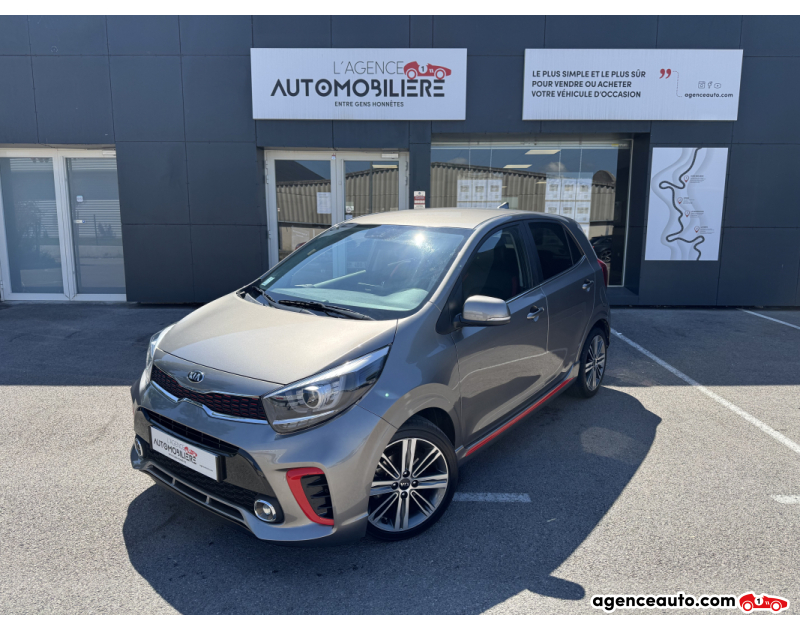 Achat voiture occasion, Auto occasion pas cher | Agence Auto Kia Picanto 1.2 84cv GT Line BVA Argent Année 2019 Automatique Essence