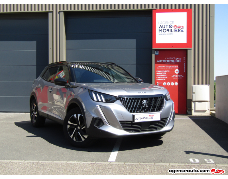 Achat voiture occasion, Auto occasion pas cher | Agence Auto Peugeot 2008 131ch GT S&S EAT8 Gris Année 2023 Automatique Essence