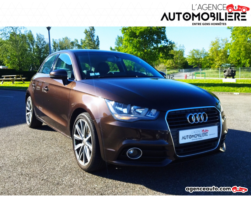 Gebrauchtwagenkauf, Günstige Gebrauchtwagen | Automobilienagentur Audi A1 Sportback 1.4 TFSI 16V 122 cv BVM6 AMBITION LUXE Marron Jahr 2013 Manuelle Essence