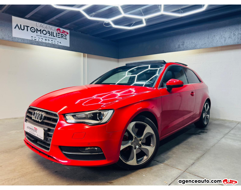 Achat voiture occasion, Auto occasion pas cher | Agence Auto Audi A3 1.8 TFSI S-Tronic7 S&S 180 CV BVA Rouge Année 2012 Automatique Essence