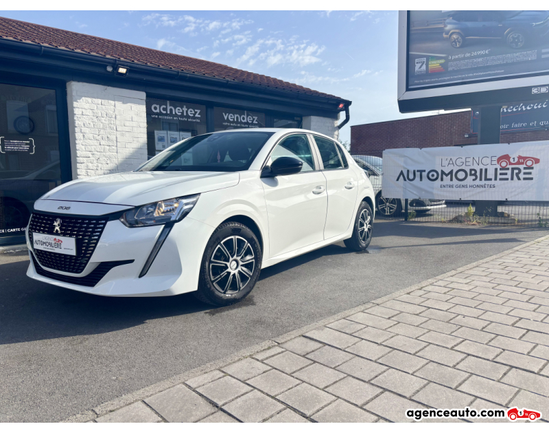 Achat voiture occasion, Auto occasion pas cher | Agence Auto Peugeot 208 II 1.5 BLUEHDI 100 S&S ACTIVE PACK BVM6 Blanc Année 2022 Manuelle Diesel