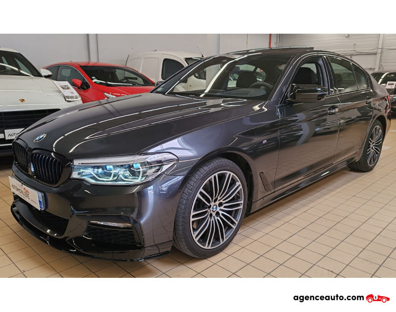 Achat voiture occasion, Auto occasion pas cher | Agence Auto Bmw Série 5 530D XDRIVE BVA8 pack M sport Noir Année 2019 Automatique Diesel