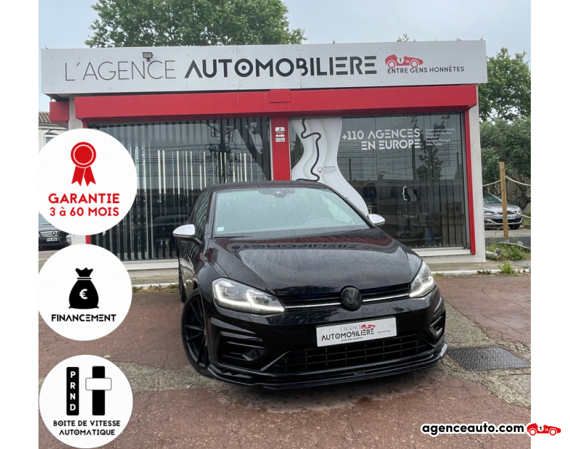 Achat voiture occasion, Auto occasion pas cher | Agence Auto Volkswagen Golf Golf 7 R + Carte Grise offerte Noir Année 2018 Automatique Essence