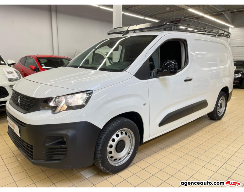 Achat voiture occasion, Auto occasion pas cher | Agence Auto Peugeot Partner FOURGON 1.5 BLUEHDI 100 S&S 950KG STANDARD ASPHALT Blanc Année 2021 Manuelle Diesel