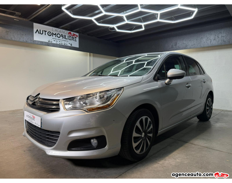 Achat voiture occasion, Auto occasion pas cher | Agence Auto Citroen C4 II (B7) 1.6 HDi FAP 92 cv Gris Année 2011 Manuelle Diesel