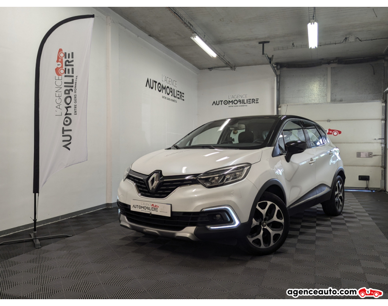 Achat voiture occasion, Auto occasion pas cher | Agence Auto Renault Captur (2) 1.2 TCE 120 ENERGY INTENS EDC Blanc Année 2018 Automatique Essence